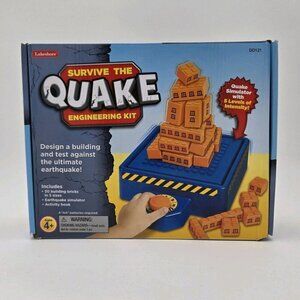 Survive The Quake Engineering Kit COMPLETE Lakeshore Earthquake Tested Works